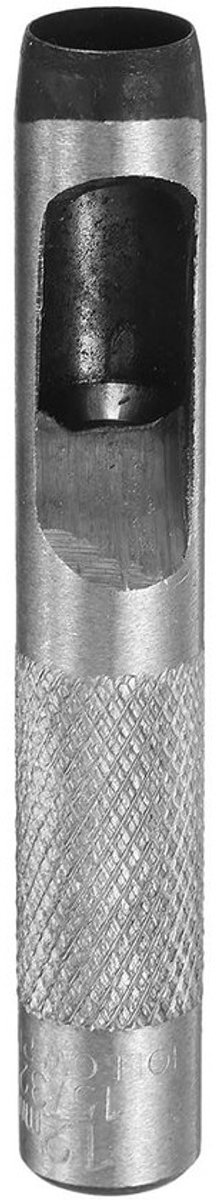 Ronde Leerpons, 12mm Koolstofstaal Holle Stans Tool voor Riemen en DIY Craft
