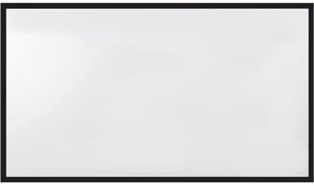 Projectiescherm HD - Beamerdoek Scherm - Thuisbioscoop Ervaren - Zelfspannend Plat Scherm - 110 inch - Wit