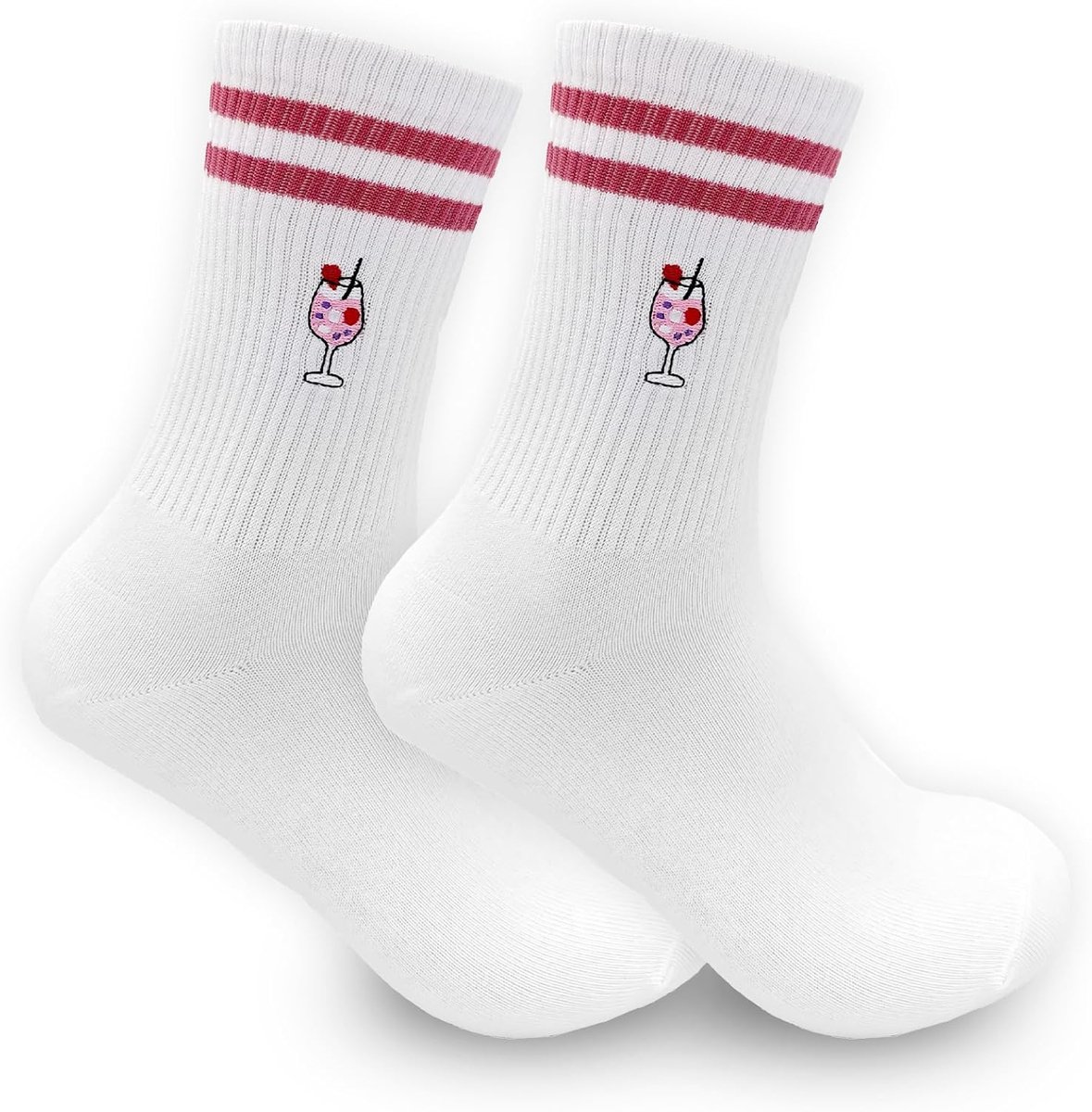Sokken, Wildberry Lillet sokken voor dames en heren, cadeauset voor Lillet vrouwen, tennissokken, sportsokken, crew sokken, maat 36-42