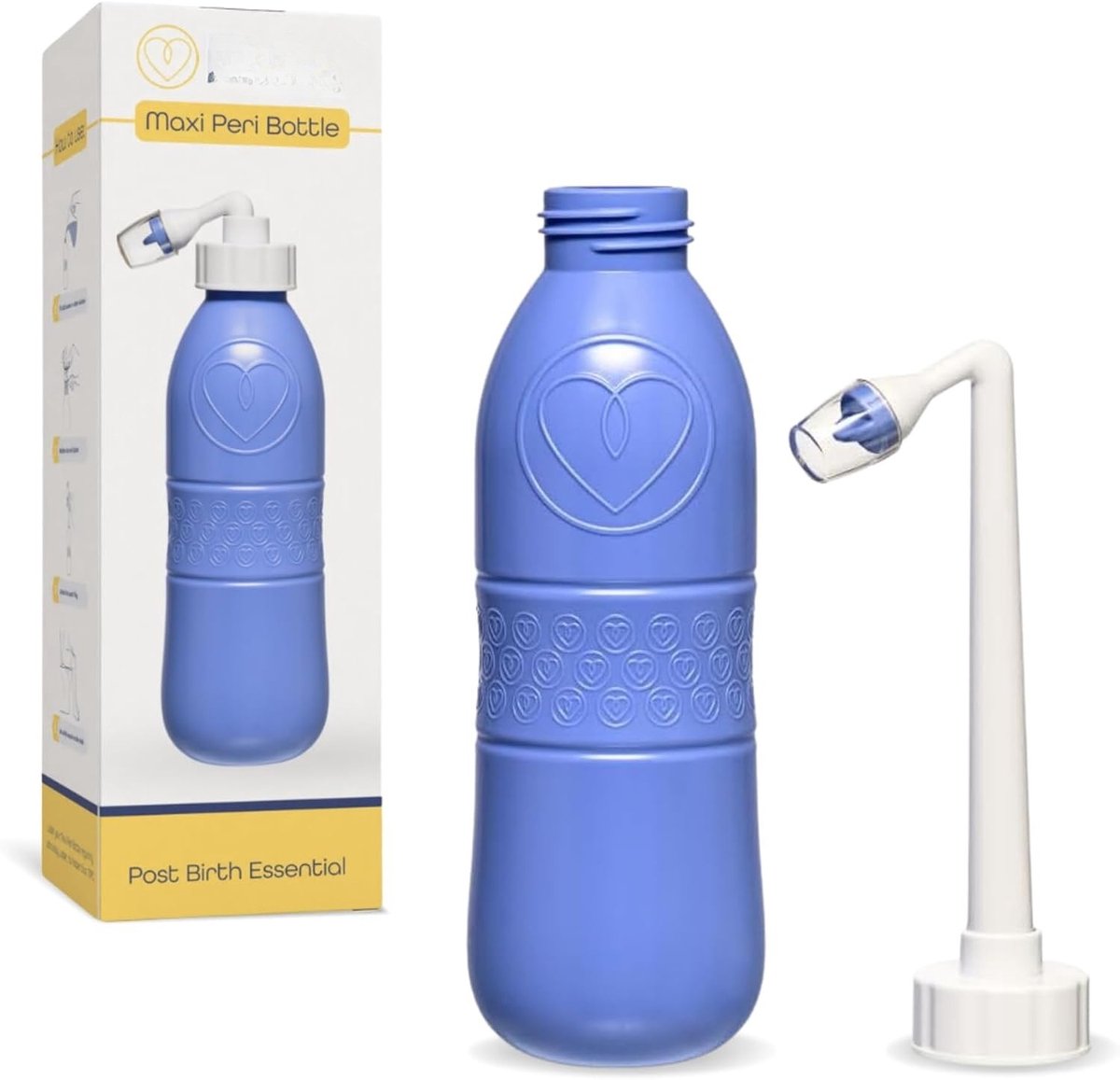 Kavora Peri Bottle - Vaginale Douche - Draagbare Bidet - Blauw - 26cm x 8cm x 8cm