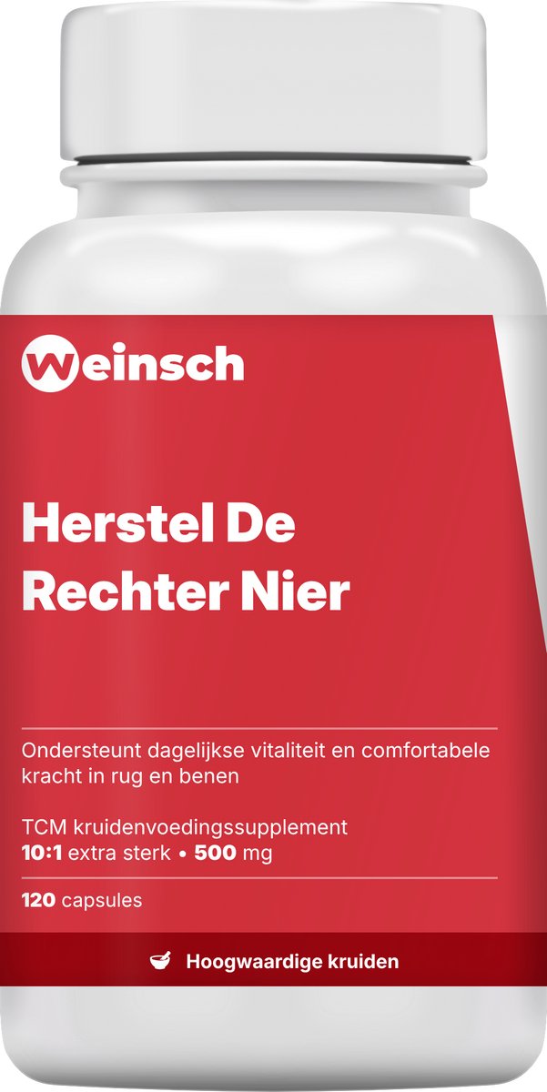Weinsch Herstel De Rechter Nier (You Gui Pian) | 10:1 extra sterk | 500mg | 120