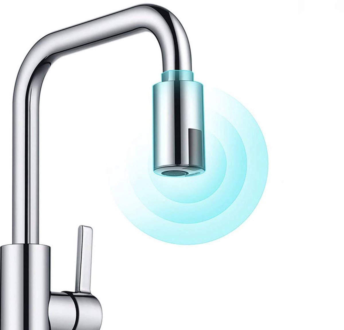 Contactloze Kraanadapter - Met Infraroodsensor - Voor waterbesparing - Geschikt voor M22 M24 Kraanmondstuk
