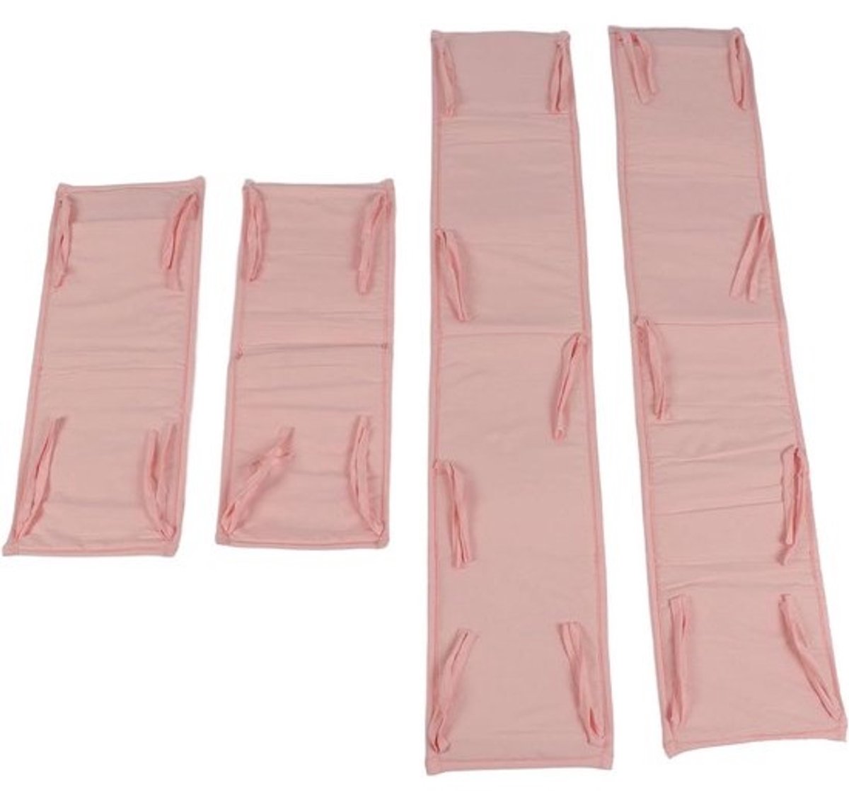 Bedhek voor Kinderen - Bedhekje Kinderbed - Veilige Slaap - Hoog Anti-botsingsontwerp - 26 x 7 centimeter - Roze