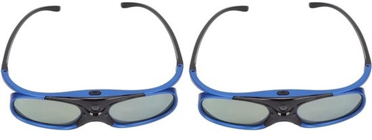 3D DLP-Link Bril - Virtual Reality Bril Cameraglazen - 3D Films Kijken - Snelle DLP Link Synchronisatie - 144Hz Vernieuwingssnelheid