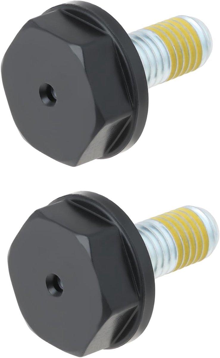 Dailygoods - 2x Vorkheftruck Terminal Schroeven M10x22mm met Meetpunt