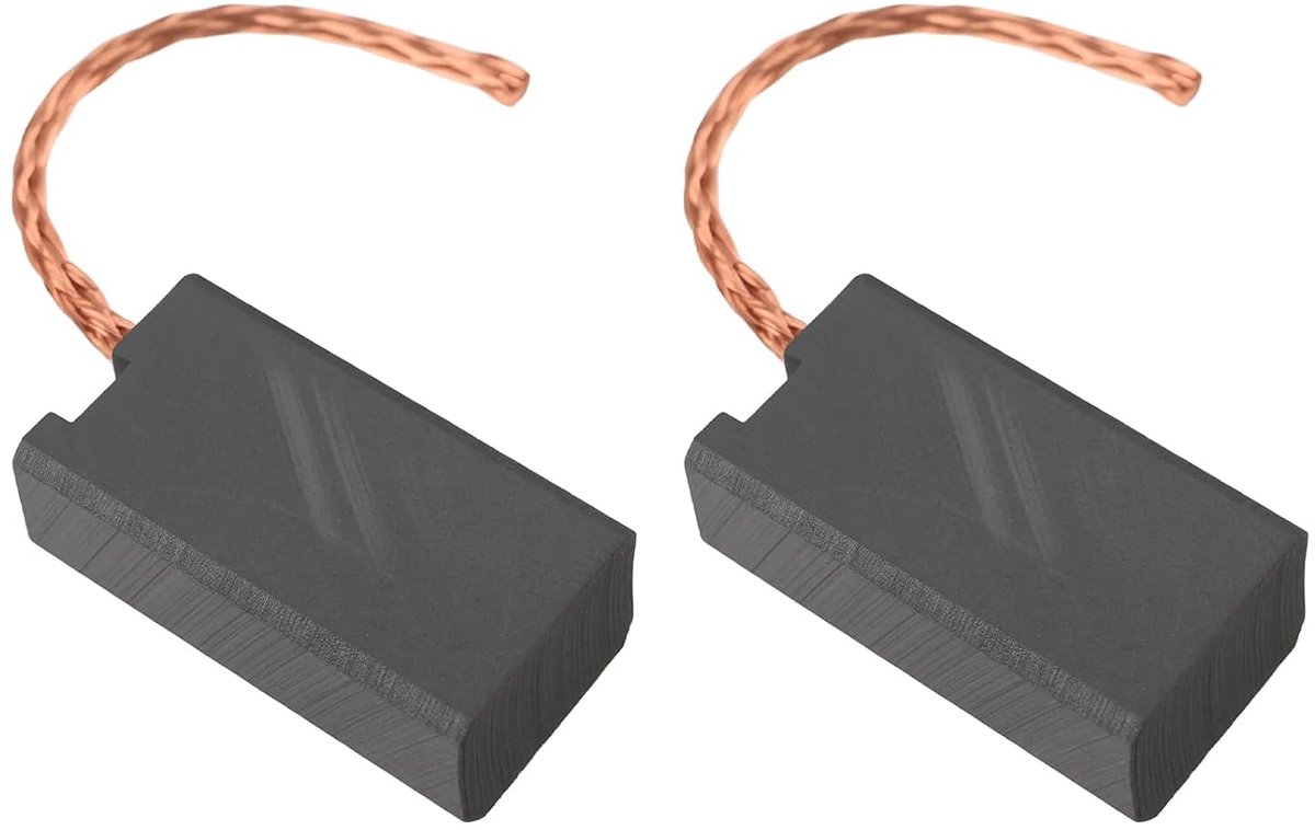 Dailygoods- Vervangingsborstel 2 stuks - Koolborstels - 12V Bladblazer - Compatibel met Craftsman 900.74828 - Afmetingen 5,9x9,5x18mm - Herstelt motor