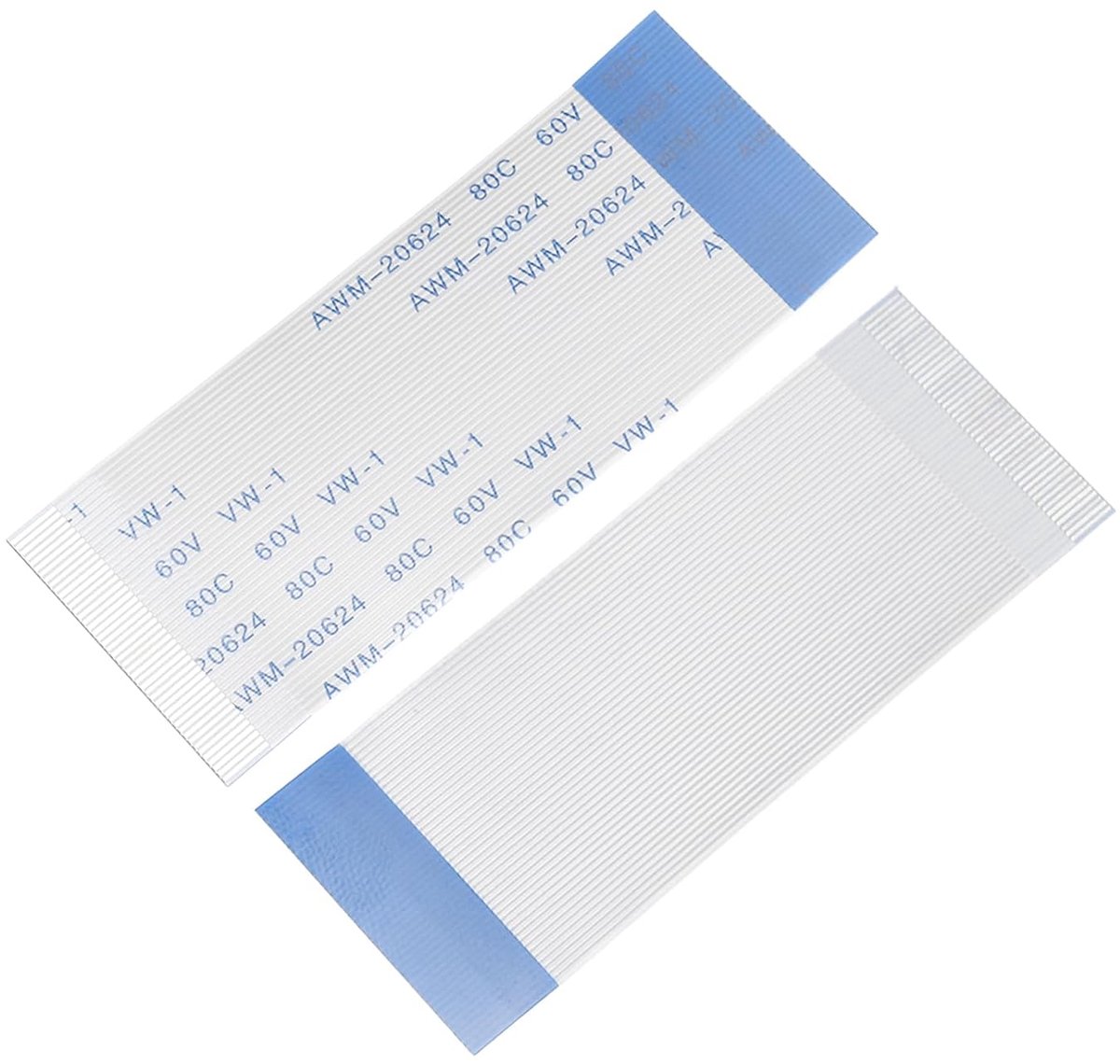 20 stuks flexibele platte kabels FFC FPC, 45-polig, 0,5 mm pitch, lengte 50 mm (type B) voor lcd-printer, 3D-printer, camera, DVD, tv, pc, laptop, audio