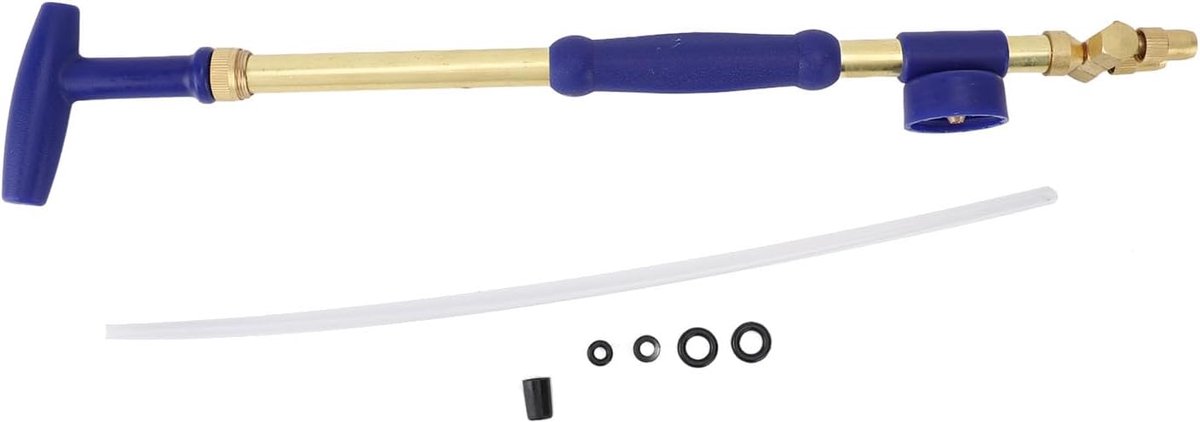 Dailygoods- Plantenbewateringsstaaf - Koperen Mondstuk - Handdrukspuit - Lichtgewicht - Milieuvriendelijk - Eenvoudige Bedieningsfunctie - Tuinspuit