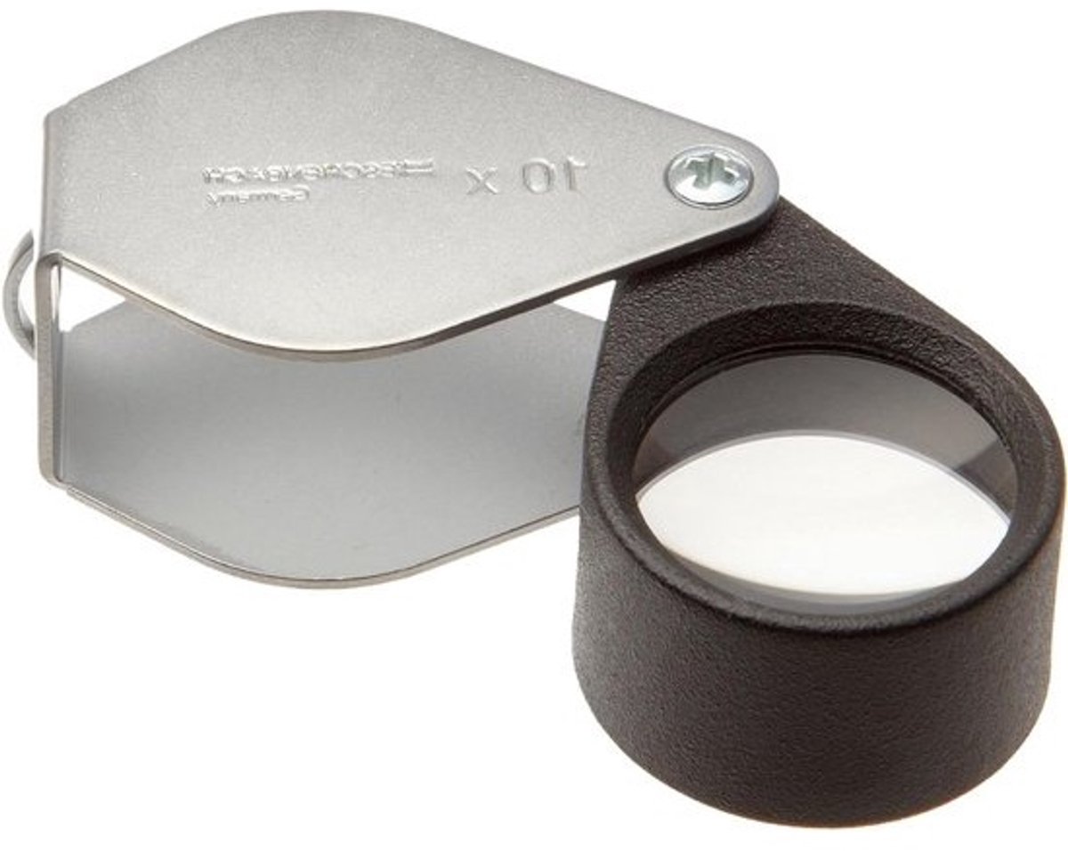 Opvouwbare Vergrootglas - Zakloep Loep - Gedetailleerd Lezen - Aplanatische Lens - Ø 21 mm - Transparant