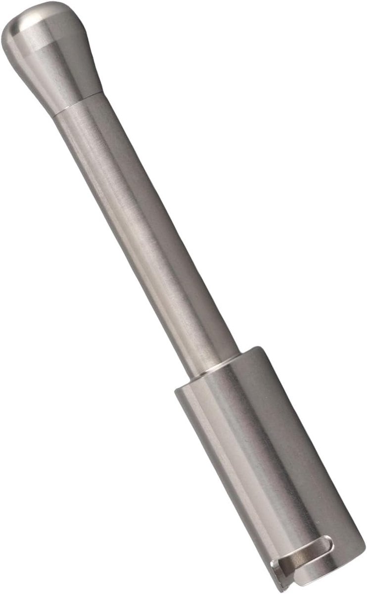 Dailygoods- Stoompijpje Verbeterde Stoomuitvoer - Roestvrij Staal - Nozzle Tip - Eenvoudige Installatie - Geschikt voor EC685 - Lichtgewicht 85g - Sto