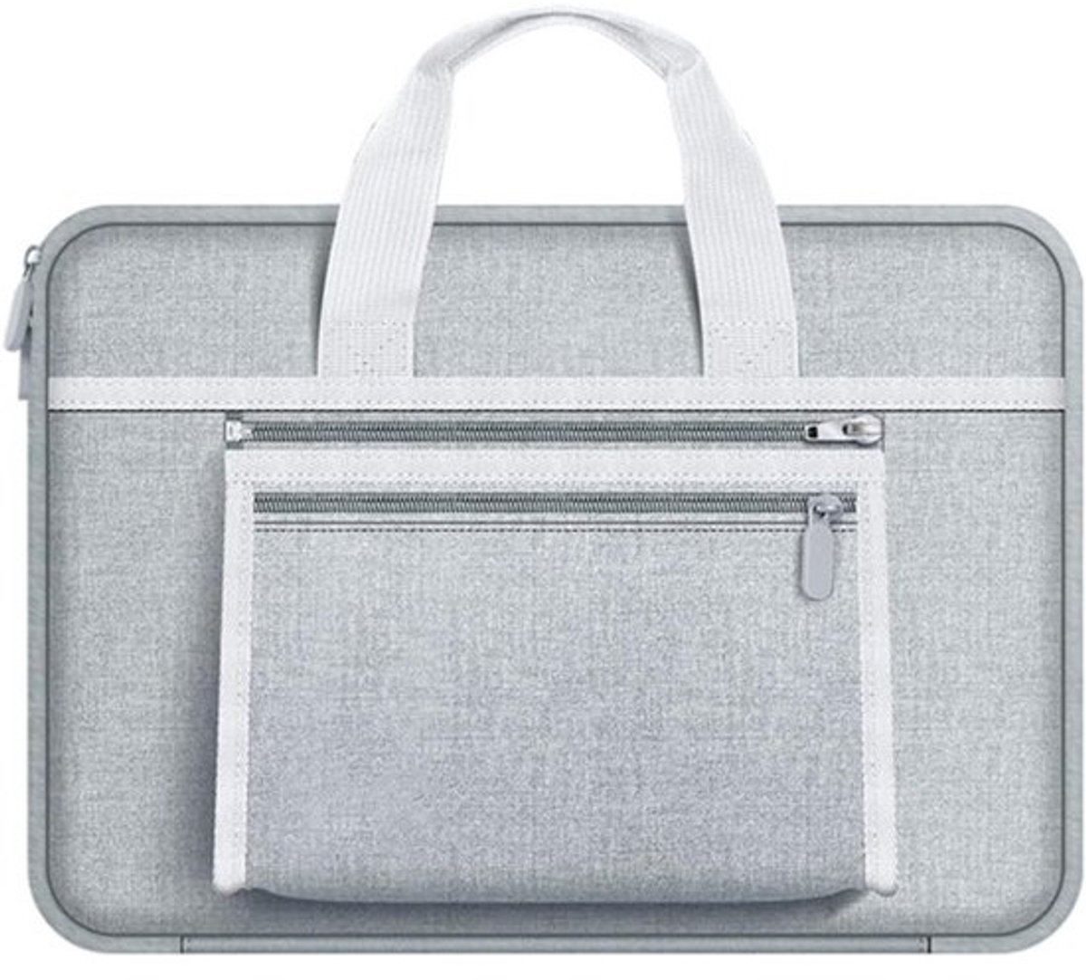 Laptoptas - Schoudertas Laptop - Veilig Vervoeren - Waterdichte Oxford Stof - 35 x 25 x 3 cm - Zwart