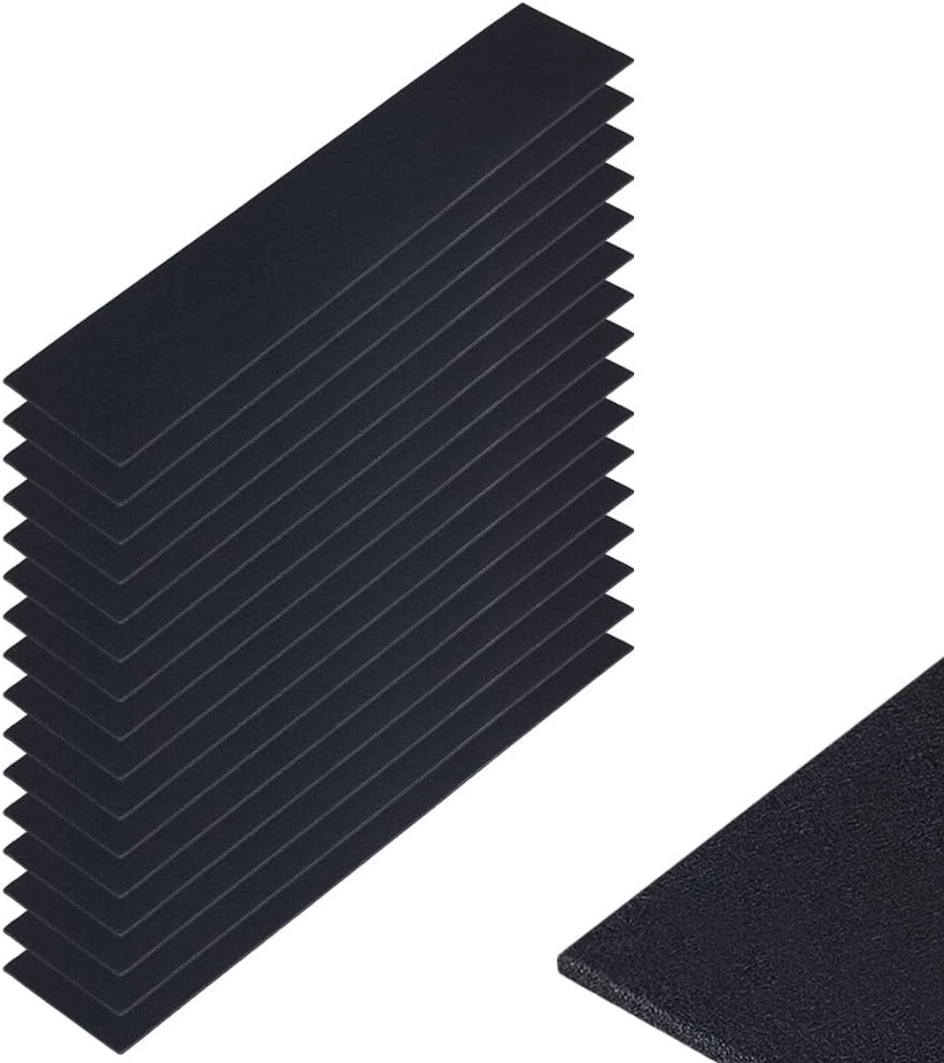 Dailygoods- Plantenbewateringsmat 16 Stuks - 90 mm x 450 mm - 3 mm Dik - Zelfbewaterend - Viltmateriaal - Waterdicht en Herbruikbaar - Kweekmat