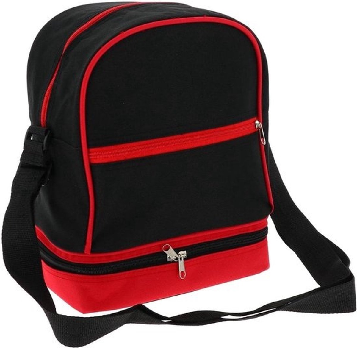 Petanque Tas - Ballen Tas - Sport Spelen - Verstelbare Band - 30 cm - Zwart