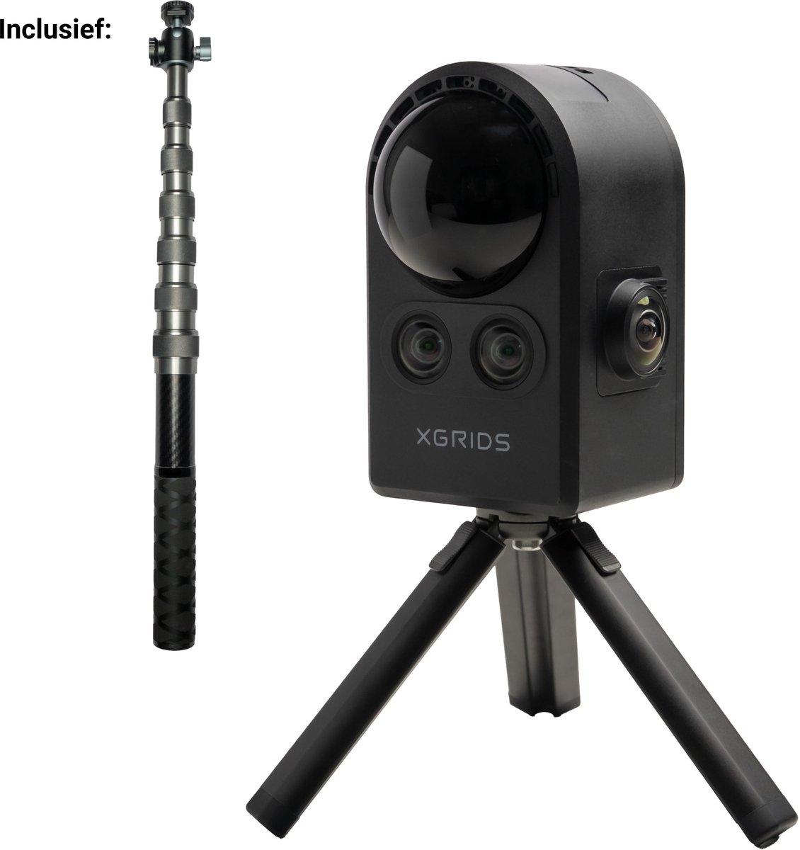 XGRIDS PortalCam - Inclusief Extention pole (t.w.v. €300,-) - Lidar camera - Gaussian Splatting