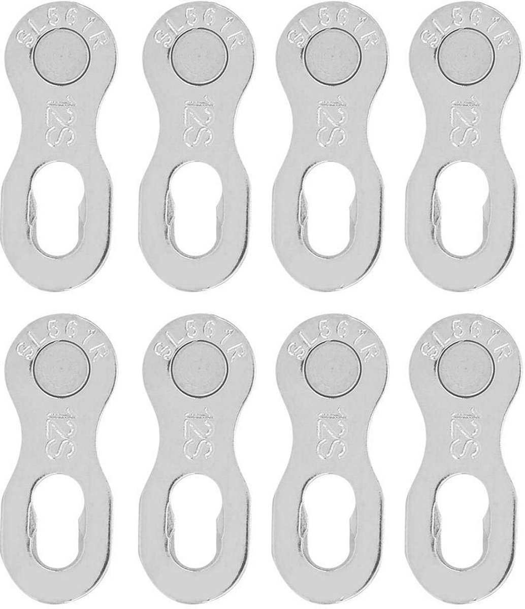 Dailygoods- Kettinglink Hoogwaardige Staal - 12-Speed Kettingslot - Fietsketting Connector - Antiroest - Duurzaam - Set van 4 Paar