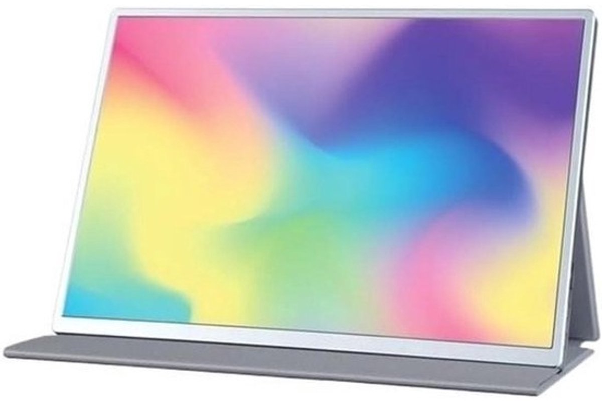 Draagbare Monitor - Extern Scherm - Productiviteit Onderweg - Aluminium Behuizing - 134 Inch - Zwart