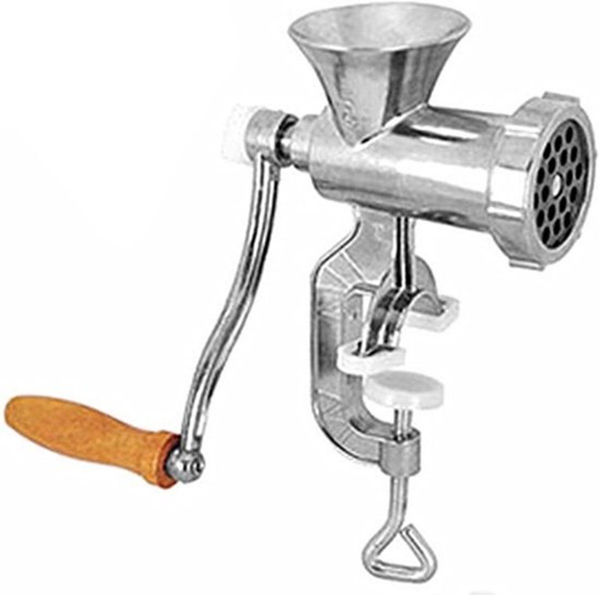 ONF3 - Handmatige Vleesmolen - Vlees en Groente Malen - Robuust en Veilig - Groen - Keuken Accessoire - Handmatig - 560 Gram