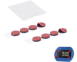 8 stuks zelfklevende pads dubbelzijdige kleefpads compatibel met Needit Park Lite 1411/Park Lite One parkeerschijf (plakpunt, incl. reinigingsdoek)