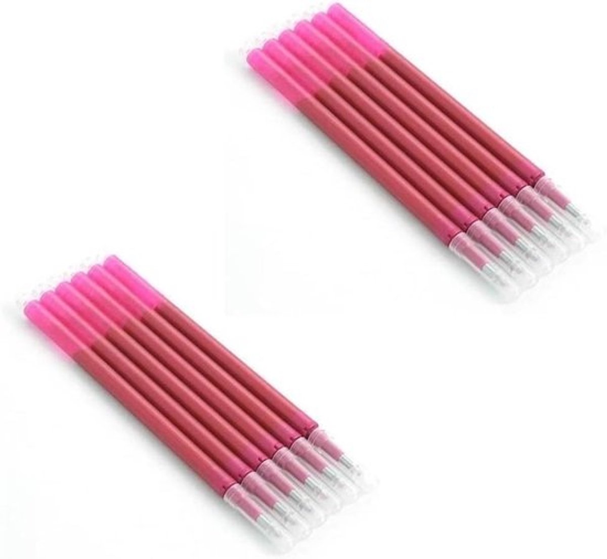 Uitwisbare Penvullingen - Gelpen Vullingen - Schoolwerk Maken - Hittebestendige Gelinkt - 07 mm - Rood