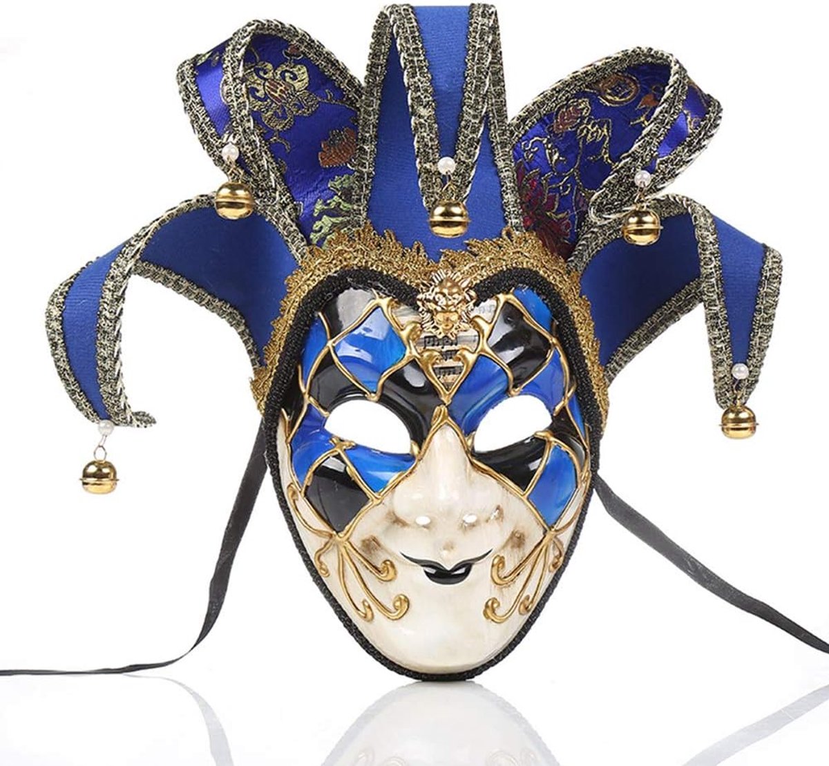 Dailygoods- Venetiaans Masker Lichtgewicht - Uniseks - Prachtig Ontwerp - Retro - Feestmasker - Perfecte Pasvorm - Comfortabel voor Lange Duren