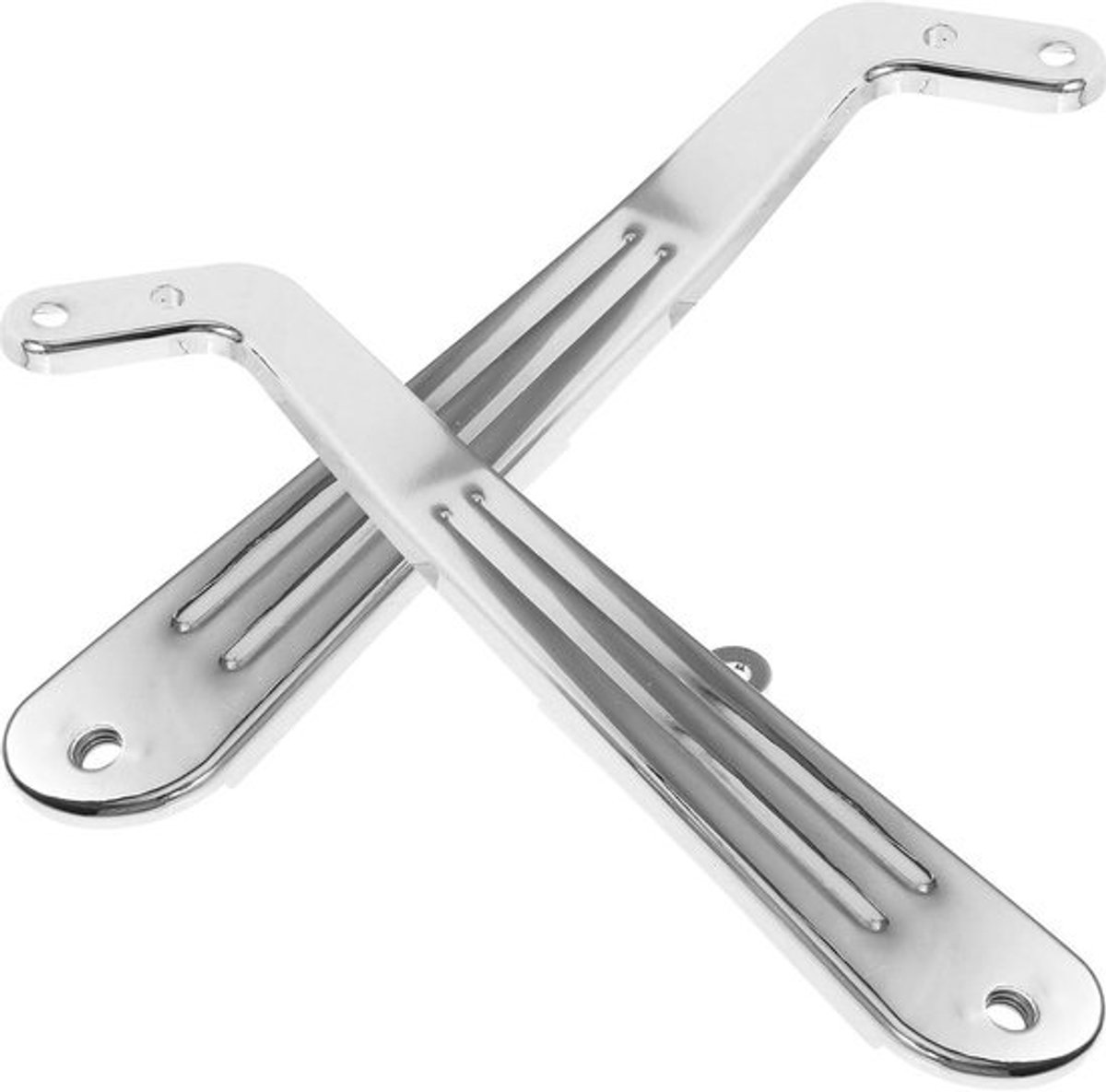Armleuningen Kappersstoel - Stoelonderdelen Stoelaccessoires - Haarverzorging Salon - Ergonomisch Ontwerp - 37 x 9 x 5 cm - Zilver