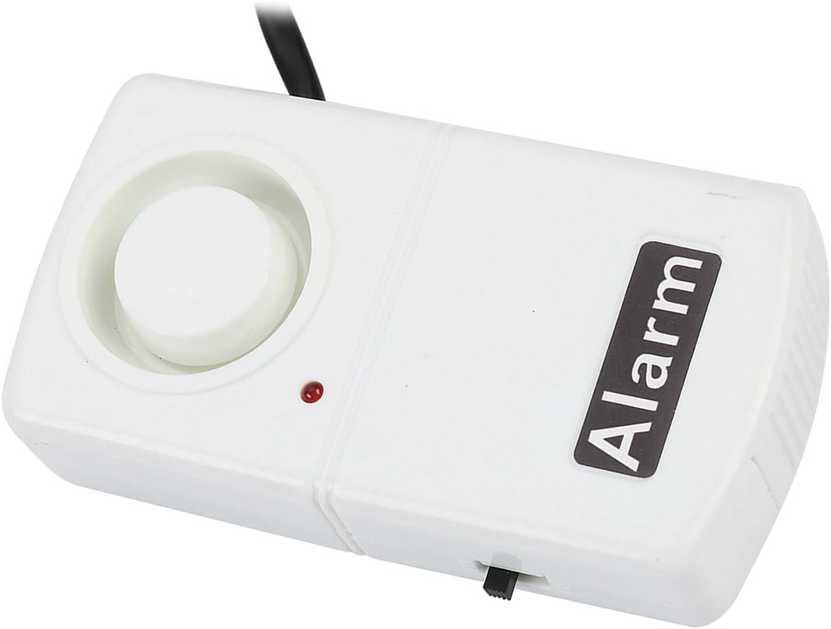 Failure Alarm Automatische Stroomversnelling Failure Alerter LED -indicator en 120db Sirene met ONOFF -schakelaar voor Hoge Spanning en Eenvoudige Batterijvervanging (EU-stekker)