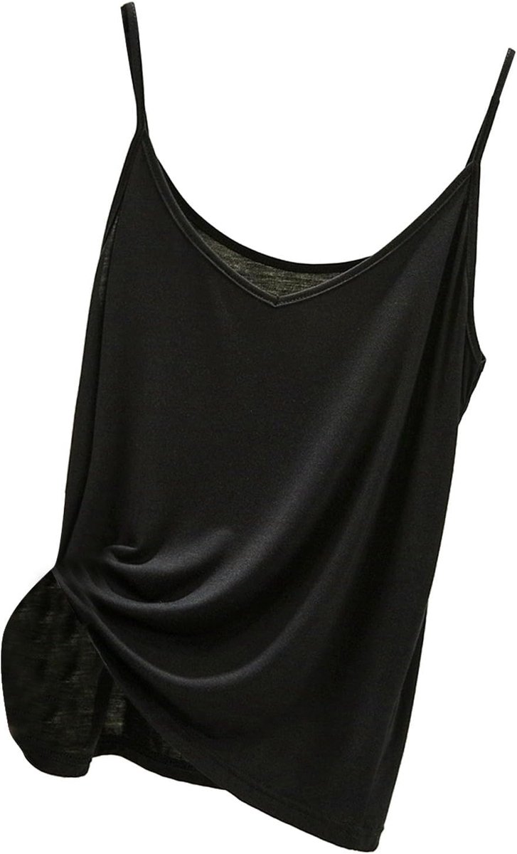 Tanktop voor dames, ademend, chique en elegante korte tanktop, casual hemdje, dunne hemdje, comfortabel, figuurcorrigerend hemdje, dagelijks gebruik, multifunctionele schouderriem, top