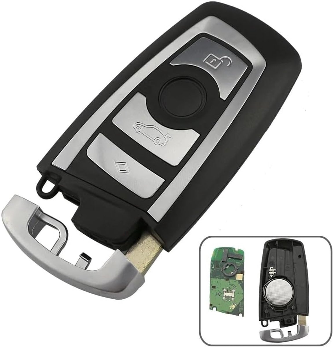 Afstandsbediening sleutelkaart autosleutel toetsen behuizing voor BMW CAS4 F FEM 3 5 7 serie E90 E92 E93 E60 X5 F10 F20 F30 F40 Nieuw 5 7 Serie 434 MHz pcf7945