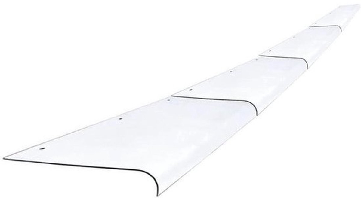 Regendak Buiten - Luifel Deur - Bescherming Huis - Hoge Transparantie - 440cm - Transparant