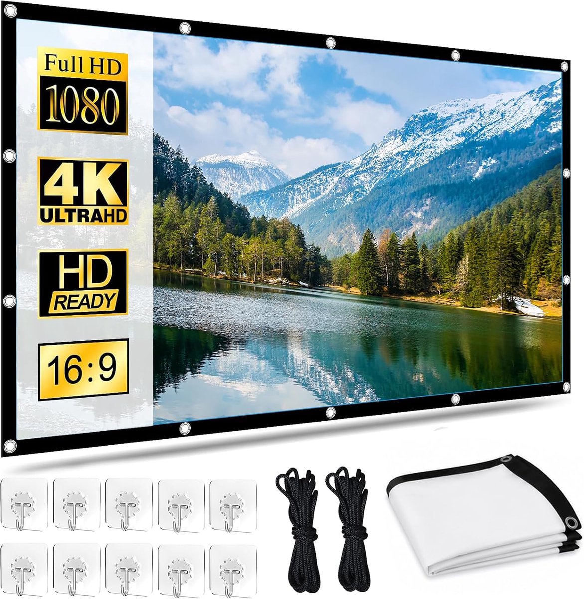 120 inch, 16:9 HD