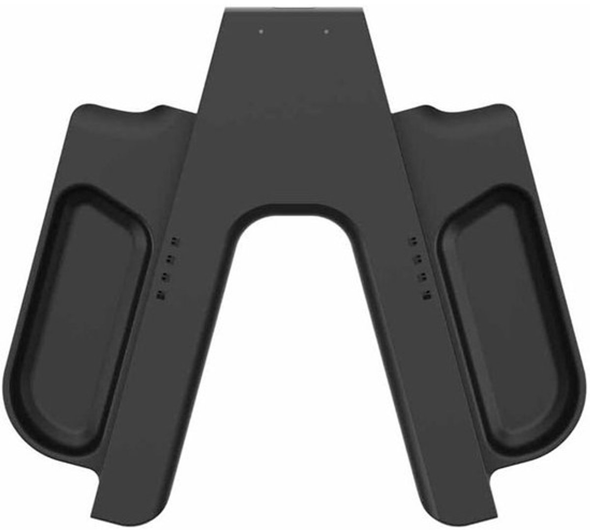 Oplaadbare Controllergreep - Controller Dock - Gaming Comfort - Dubbele Magnetische Laders - 18.3 cm - Zwart