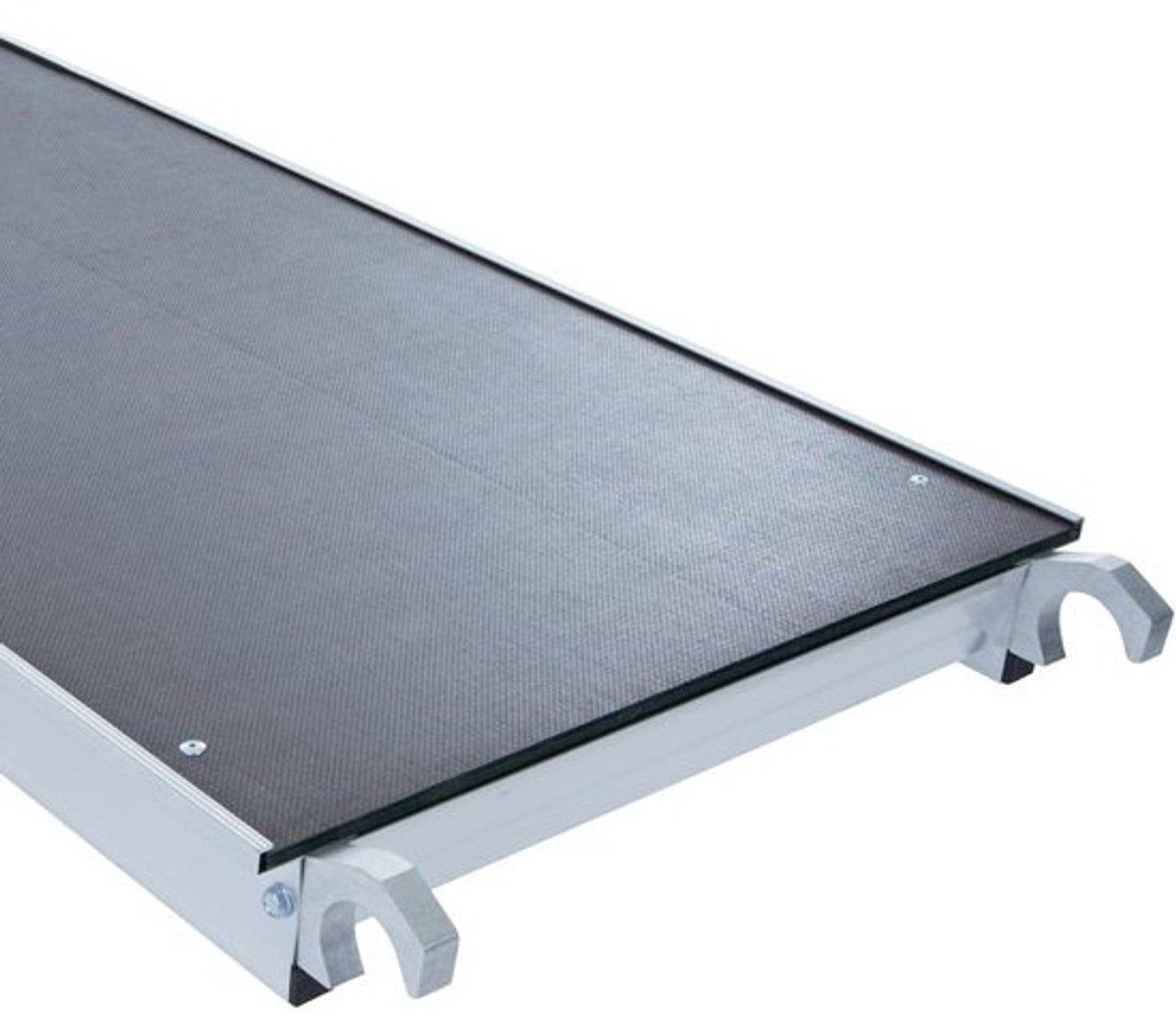 Rolsteiger platform - Werkvloer steiger - Veilig werken - Universeel uitwisselbaar - 250 cm - Houtkleur