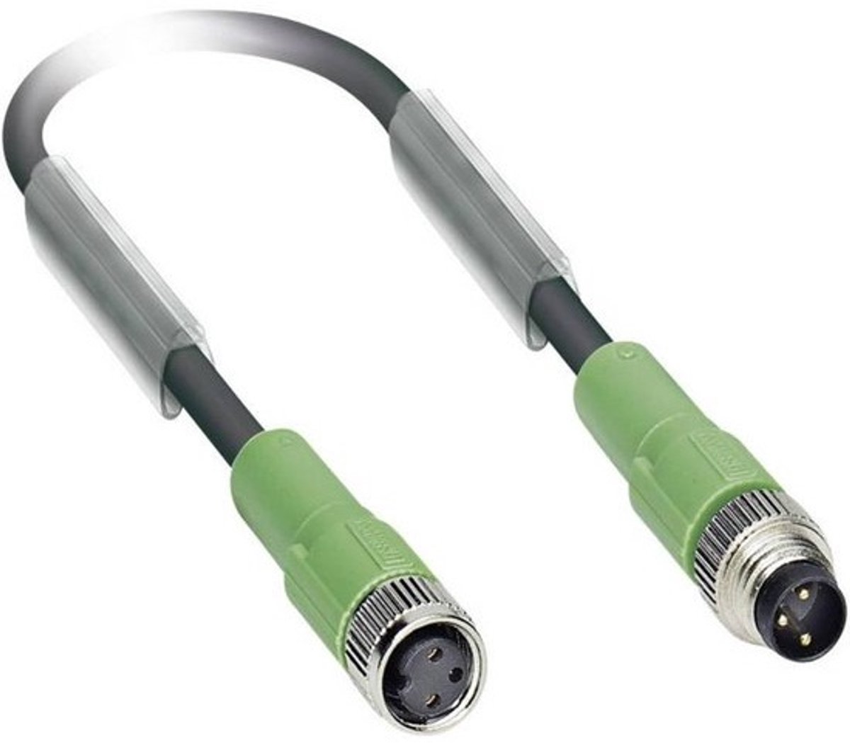Sensor Actuator Connector - M8 Kabel - Machinebouw Installatie - Kant en Klaar - 0.6 Meter - Zwart