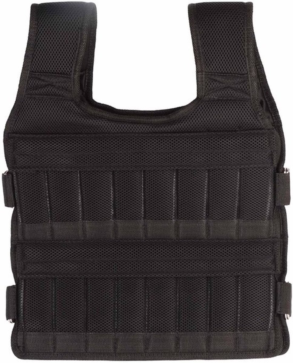 Allecta - Gewogen Vest 15KG voor Krachttraining en Lichaamstraining met Ademend Mesh