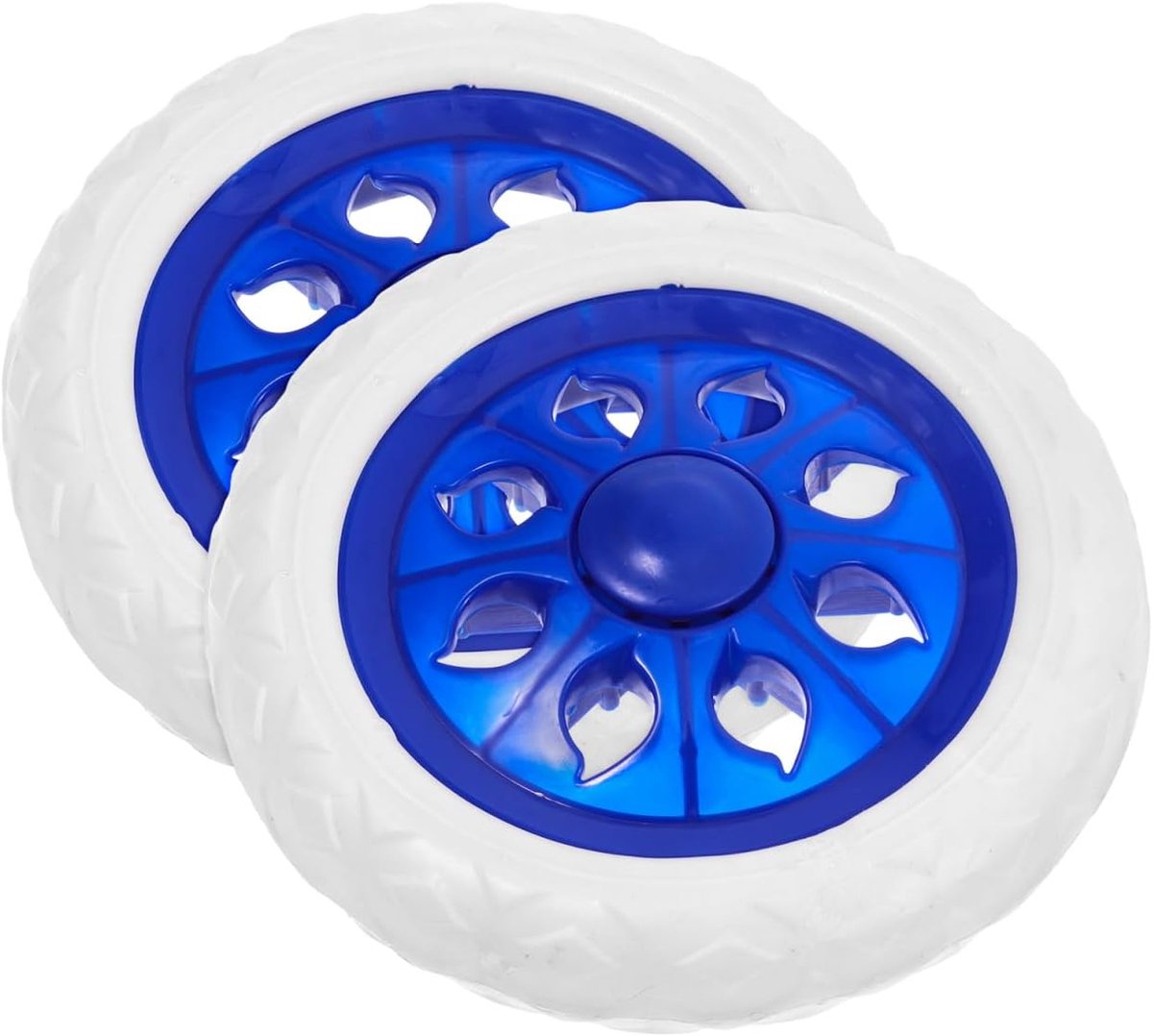 2 stuks wielreserveonderdelen, vervanging van trolleywielen, wielen voor trolley, vervanging van dolly-wielen, winkelwagenwielen, boodschappenmandwielen, reservewielen voor rolwagen