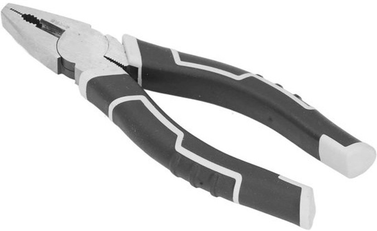 aqxreight Draadtang Kaak van Hoog Koolstofstaal Gelegeerd Staal Ergonomisch Handvat Draadknipper Elektricientang Lineman-tang Ijzerdraaddraad HOGE Draadtang 6 Inch DraadknipperElektricien