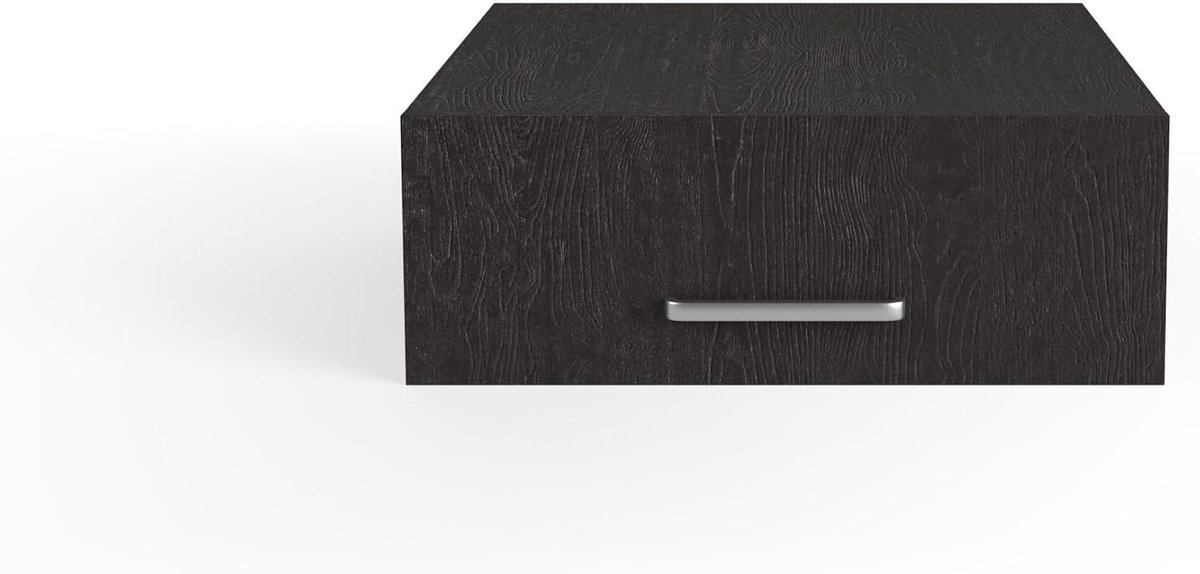 - Bovenkast zijkast - Module H - 700(D)*600(B)*240(H) mm - Zwart - Stijlvol, ruimtebesparend en ergonomisch ontwerp - Eenvoudig te plaatsen