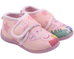 Peppa Pig klittenband sloffen voor meisjes - roze