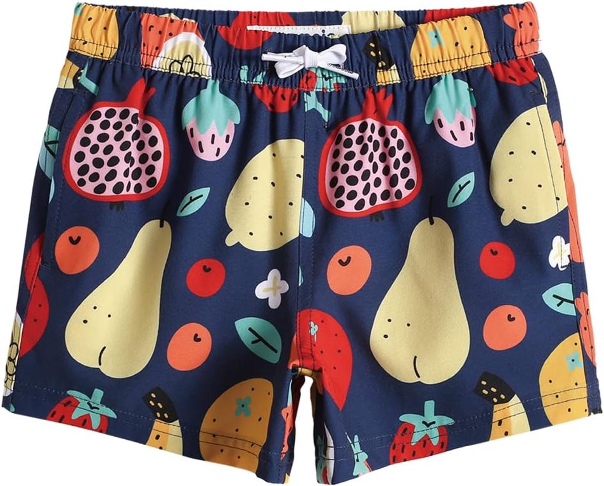 Little boys zwembroek Sneldrogende boardshort met mesh voeringzakken en verstelbaar trekkoord