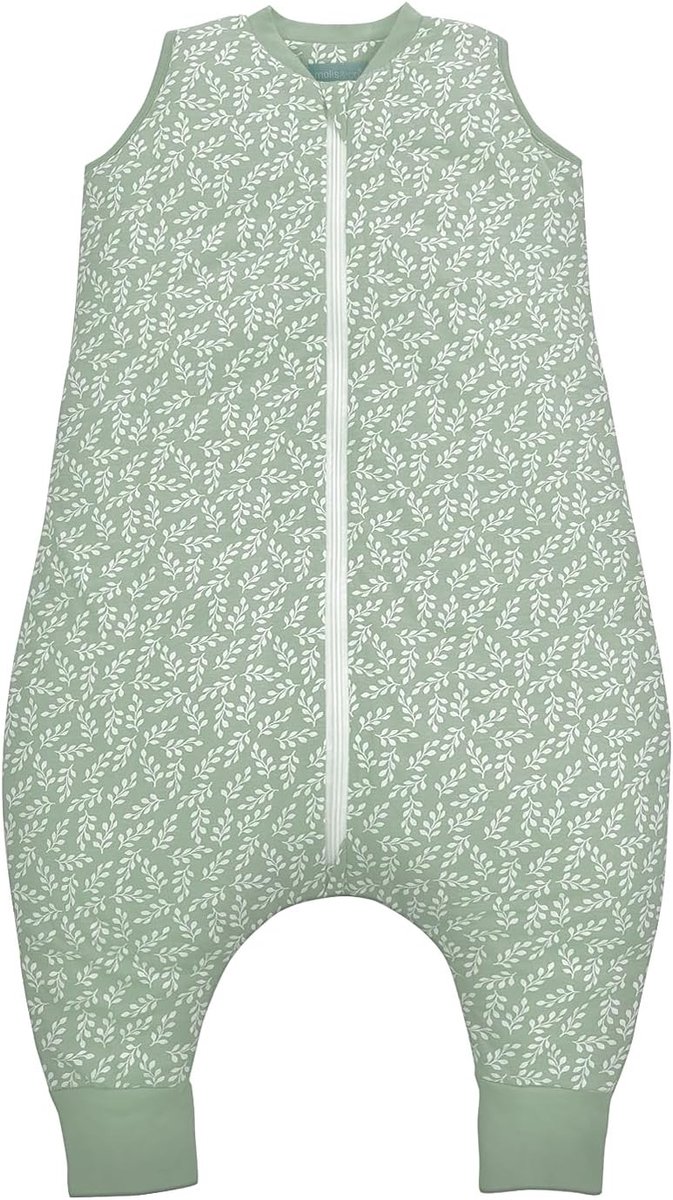 Pyjama met voeten, 2,5 TOG, 117 cm (6 jaar), ideaal voor de winter, zacht en warm, 100% katoen, Oeko-Tex 100, Garden