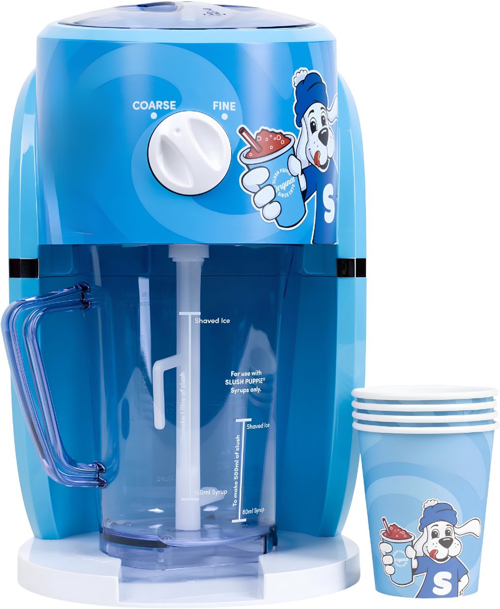 LNM® Slush Machine - Slush Puppy Maker - Slushy Maker - Blauw - 38cm x 30cm x 25cm
