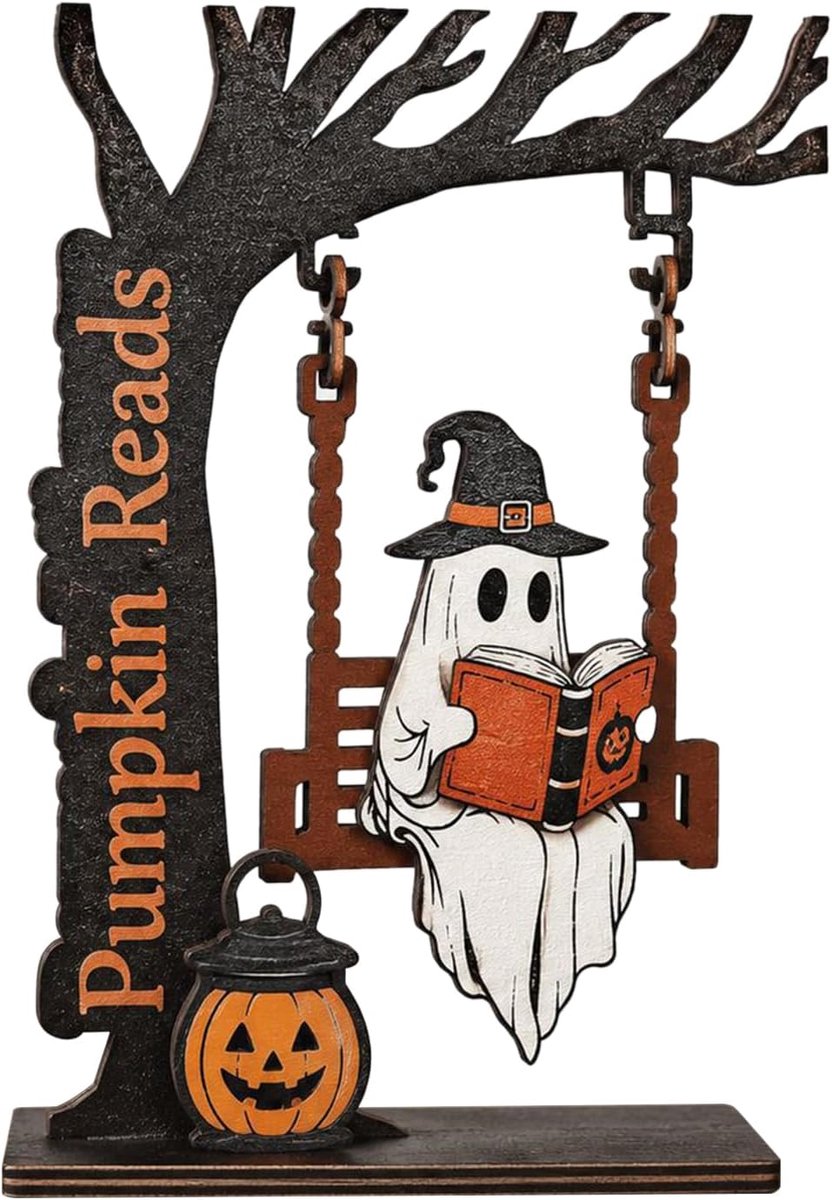 Halloween-decoraties, de geestlezer