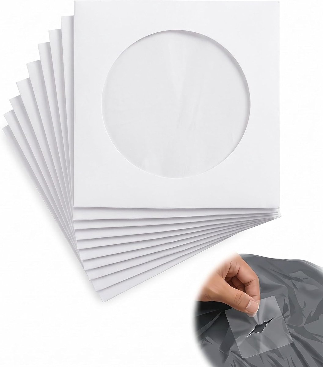 Patches, 10 stuks, zelfklevende patches voor de reparatie van opblaasbaar zwembad, matras, whirlpool en donsjack, waterdicht lassen op vochtige omgeving