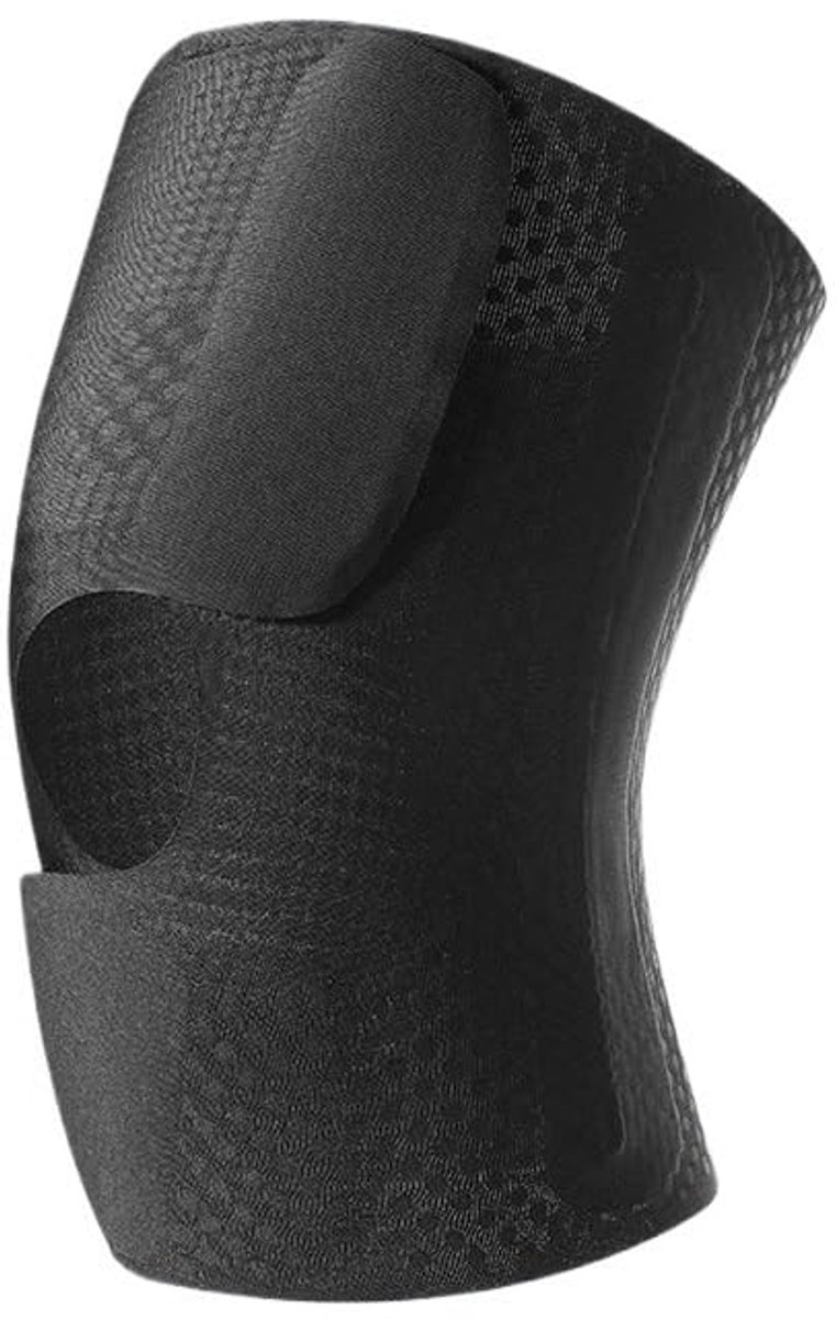 ECTEATOY® Premium Kniebrace L – Ultradunne Kniecompressieband met Anti-Slip – Knie Bandage voor Kniegewricht Pijn & Artrose – zwart