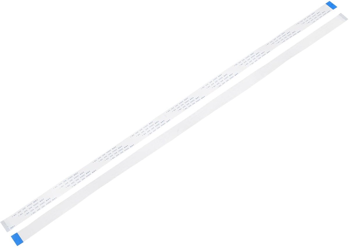 20 stuks flexibele platte kabel FFC FPC, 28-polig, 0,5 mm, lengte 500 mm (type B) voor LCD-printer, camera, dvd, tv, laptop, audio,