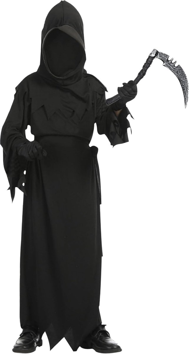 Magere Hein kostuum Kinderkostuum Beul Halloween Decoratie Dood voor carnaval Kostuum Demon