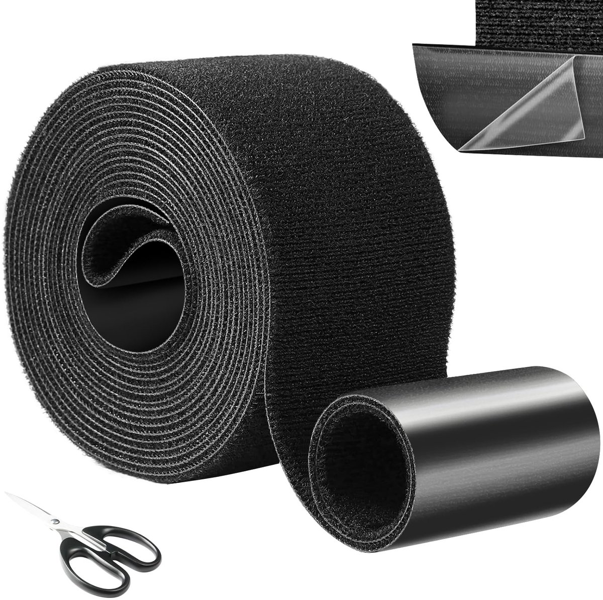 Reparatietape, wasbaar, voor gordijnen, dekzeilen, banken, autostoelen, rugzakken, gordijnen, boten, 5 x 160 x 2 stuks