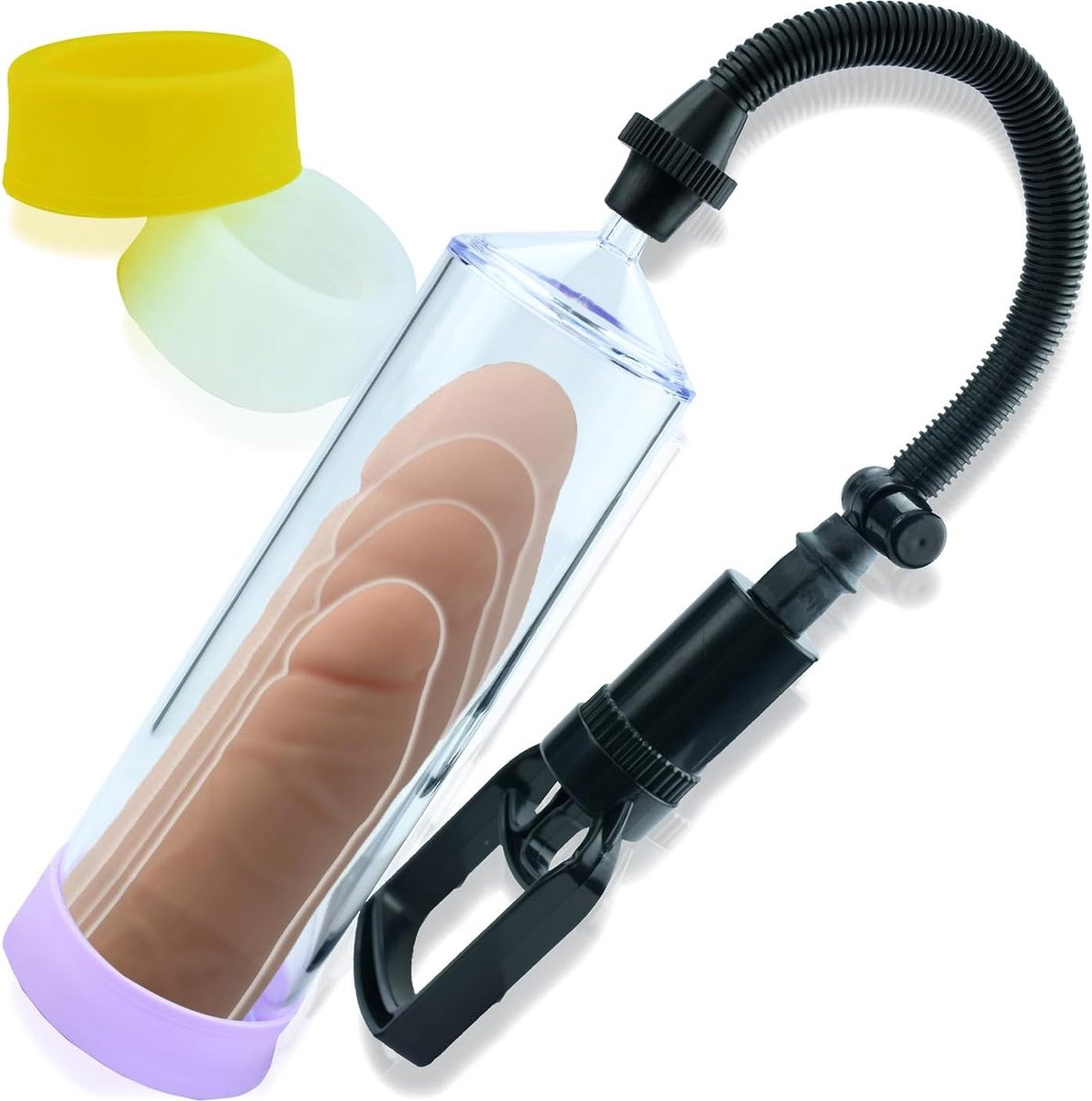 Penispompen Sterke erectie met 3 afdichtingen Penis pompen mannen voor Penisvergroting Vacuümpompen Seksspeeltje voor man Vacuümpomp Seks Pensioen vergroting Vacuümpomp voor de man P02