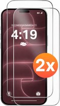 Screenprotector - Geschikt voor iPhone 17 Pro/18 Pro - 2 stuks - Tempered Glass - beschermglas - screen protector - Extra Sterk