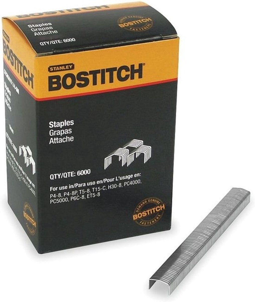 Krachttige hardware nietjes voor zware constructie 11.1mm breedte 8mm lengte